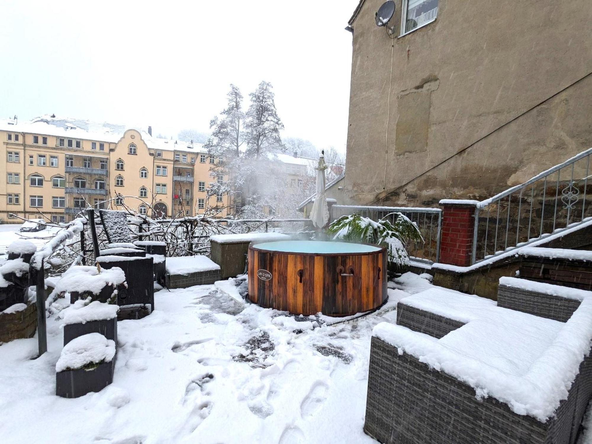 F3 Urlaubsmagie - Pool, Garten & Terrasse - 4P Зебніц Екстер'єр фото