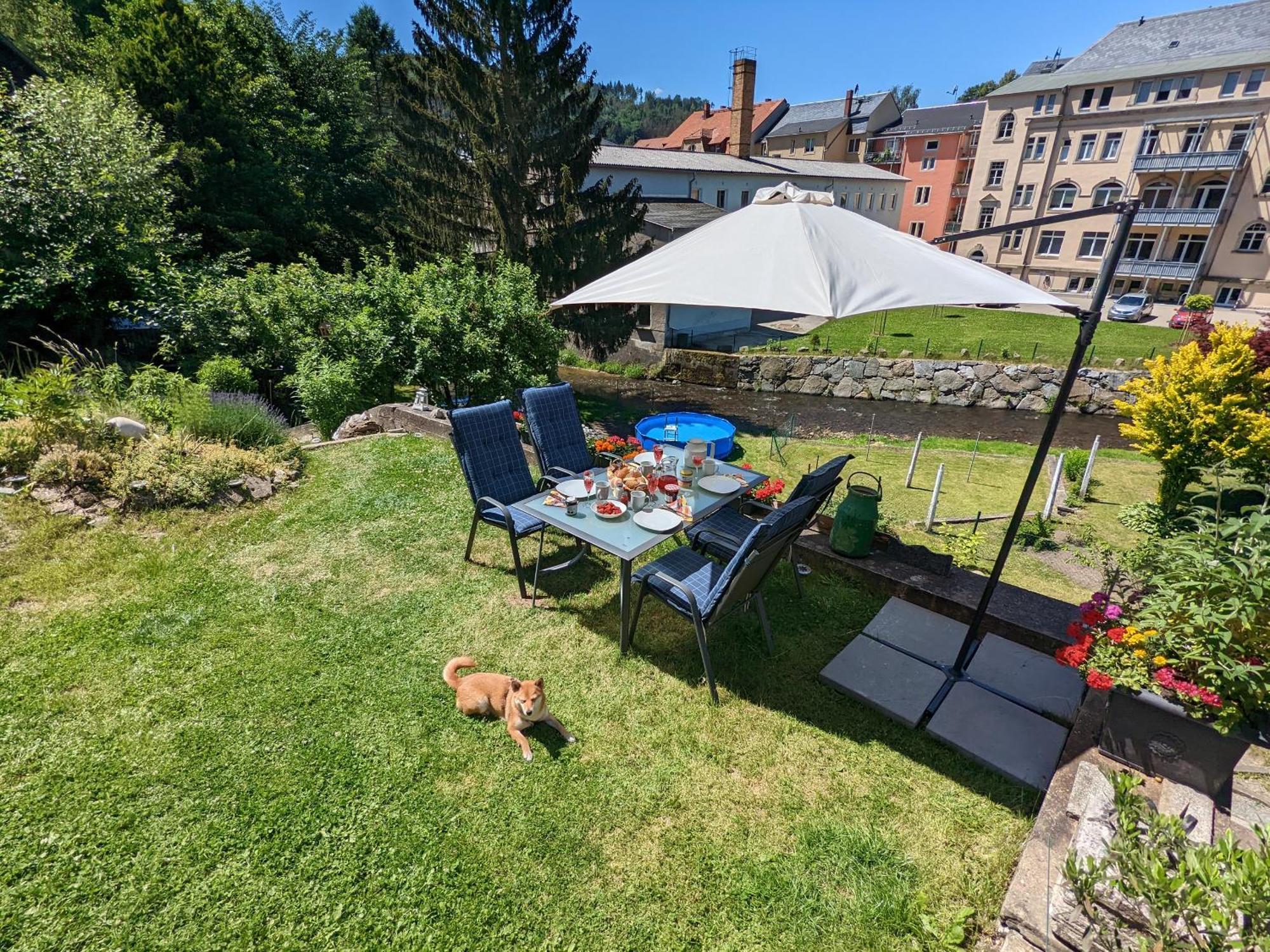 F3 Urlaubsmagie - Pool, Garten & Terrasse - 4P Зебніц Екстер'єр фото