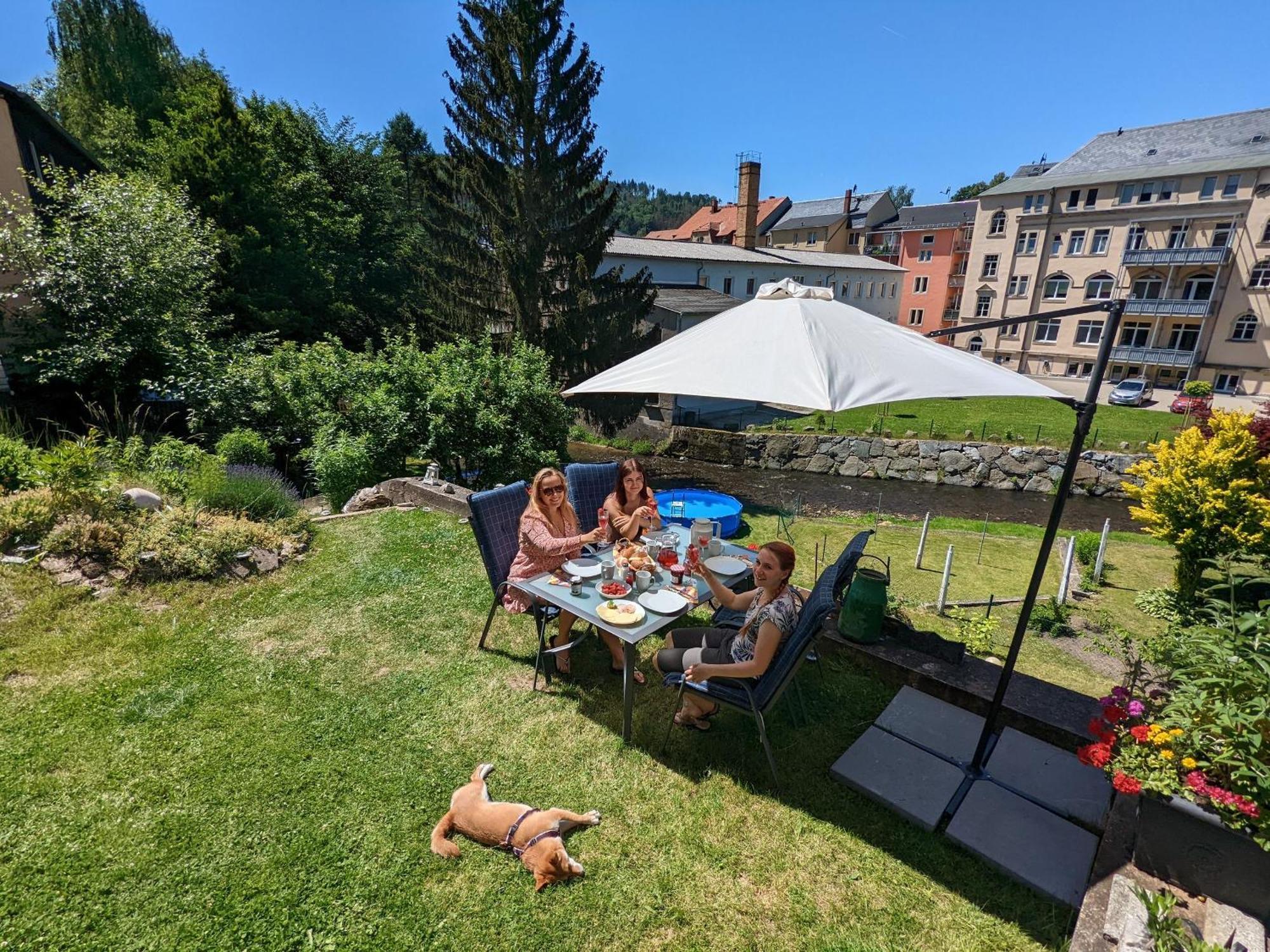 F3 Urlaubsmagie - Pool, Garten & Terrasse - 4P Зебніц Екстер'єр фото