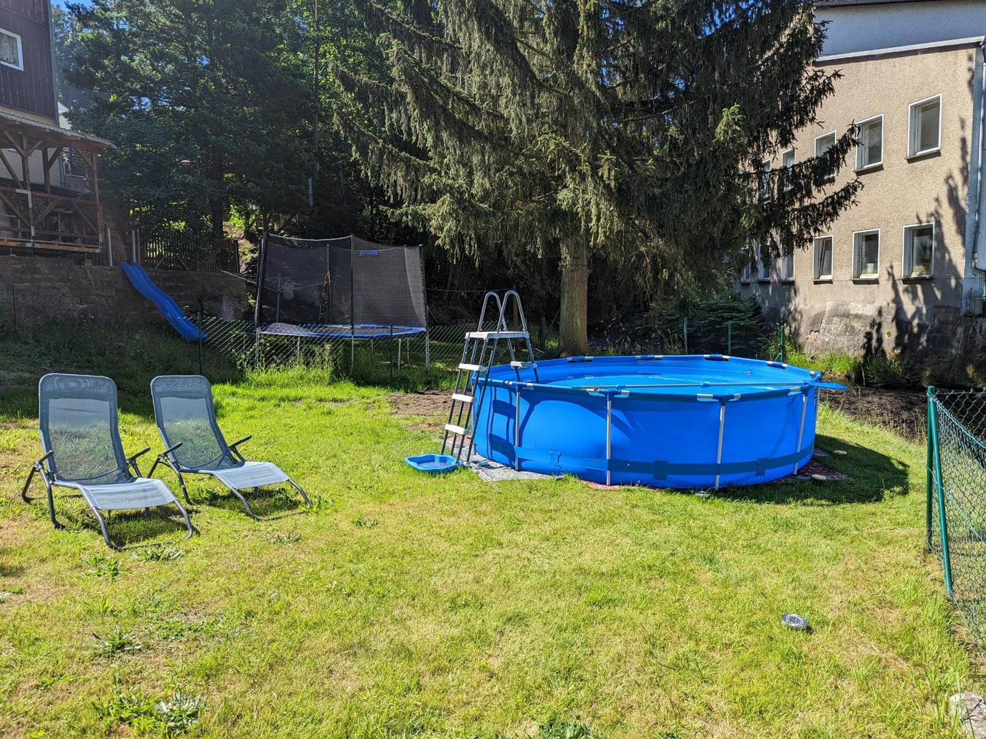 F3 Urlaubsmagie - Pool, Garten & Terrasse - 4P Зебніц Екстер'єр фото
